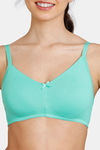 Zivame Beautiful Basics Double Layered Non Wired 3/4th Coverage T-Shirt Bra - Florida Key — thumbnail 5